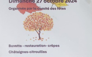 Le 27/10/2024, fête d' automne